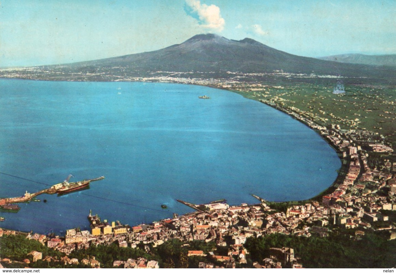 CASTELLAMMARE DI STABIA-PANORAMA - VIAGGIATA    F.G. - Castellammare Di Stabia