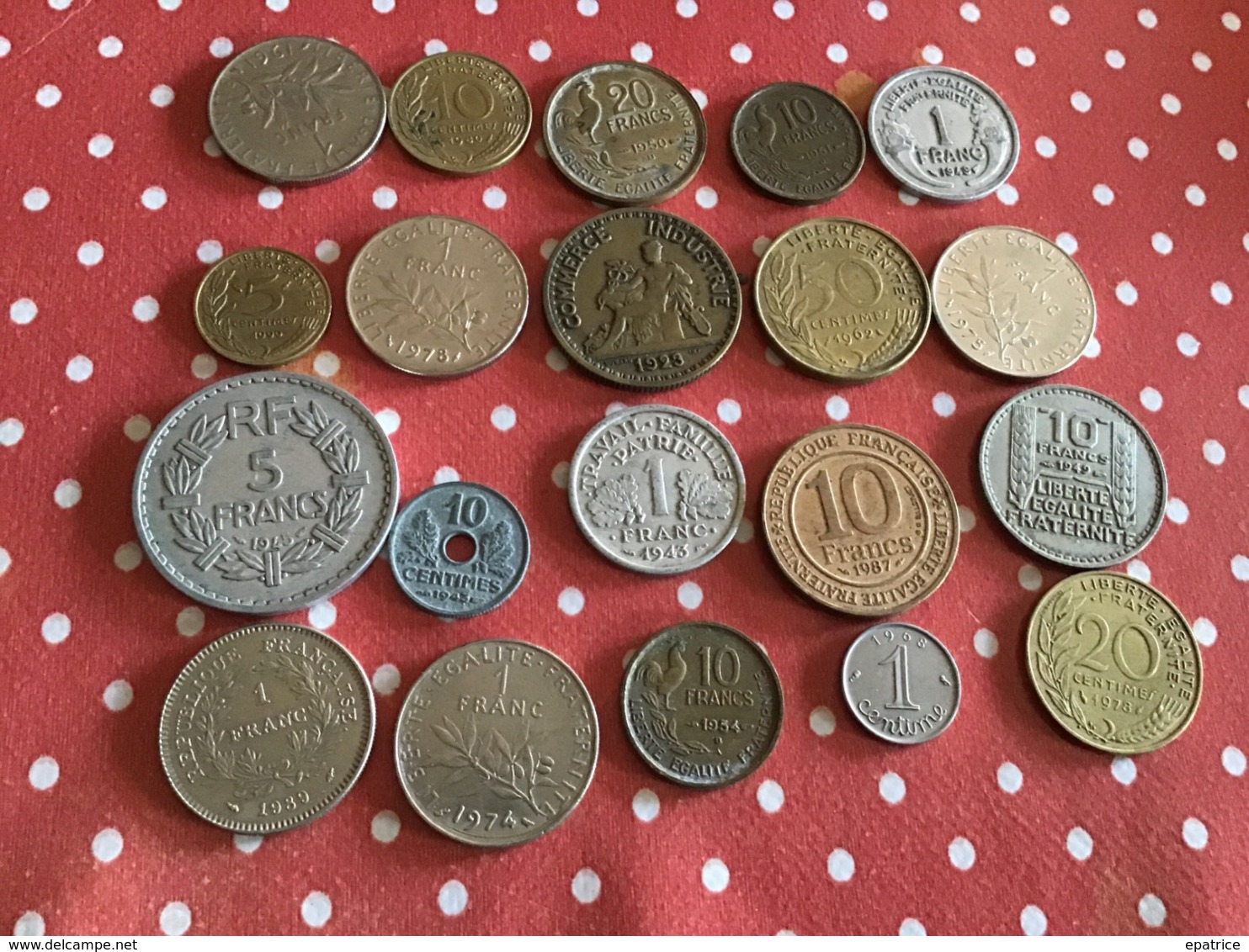 Lots De 20 Pièces Voir Le Scan - Mezclas - Monedas