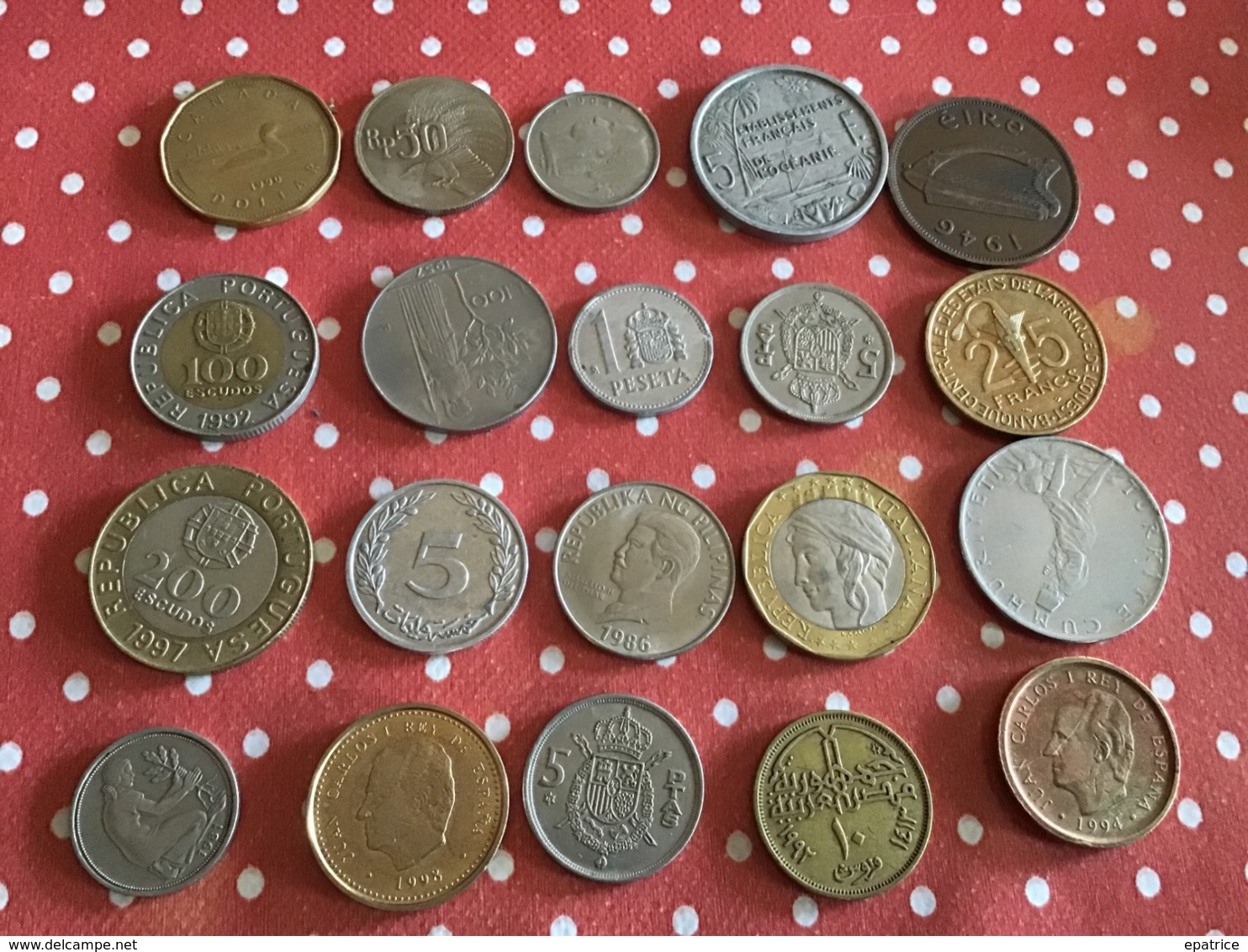 Lots De 20 Pièces Voir Le Scan - Vrac - Monnaies