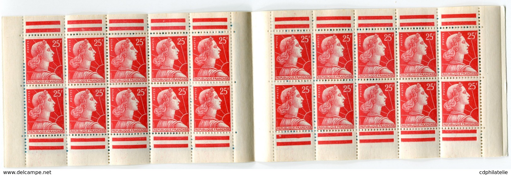 FRANCE C 1011C-C2 SERIE 12-59 DU 25F. MULLER - 1955-1961 Marianne Of Muller