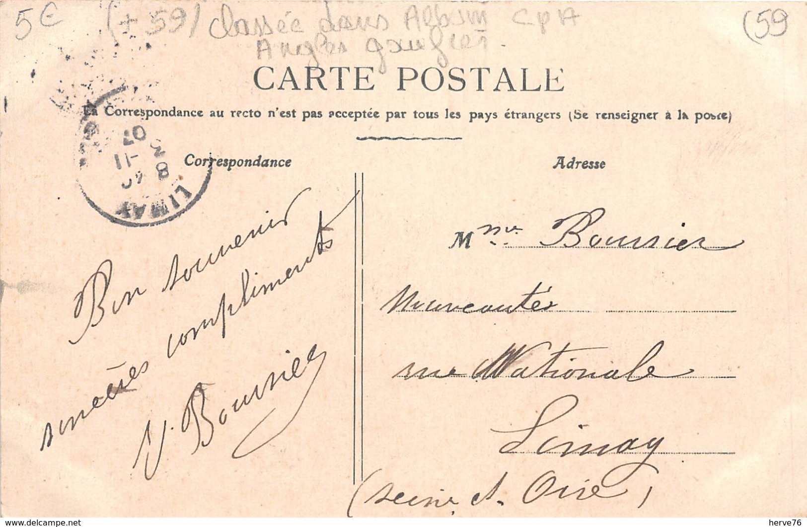 FONTAINE (59) - Rue De Landrecies - CPA - Other & Unclassified