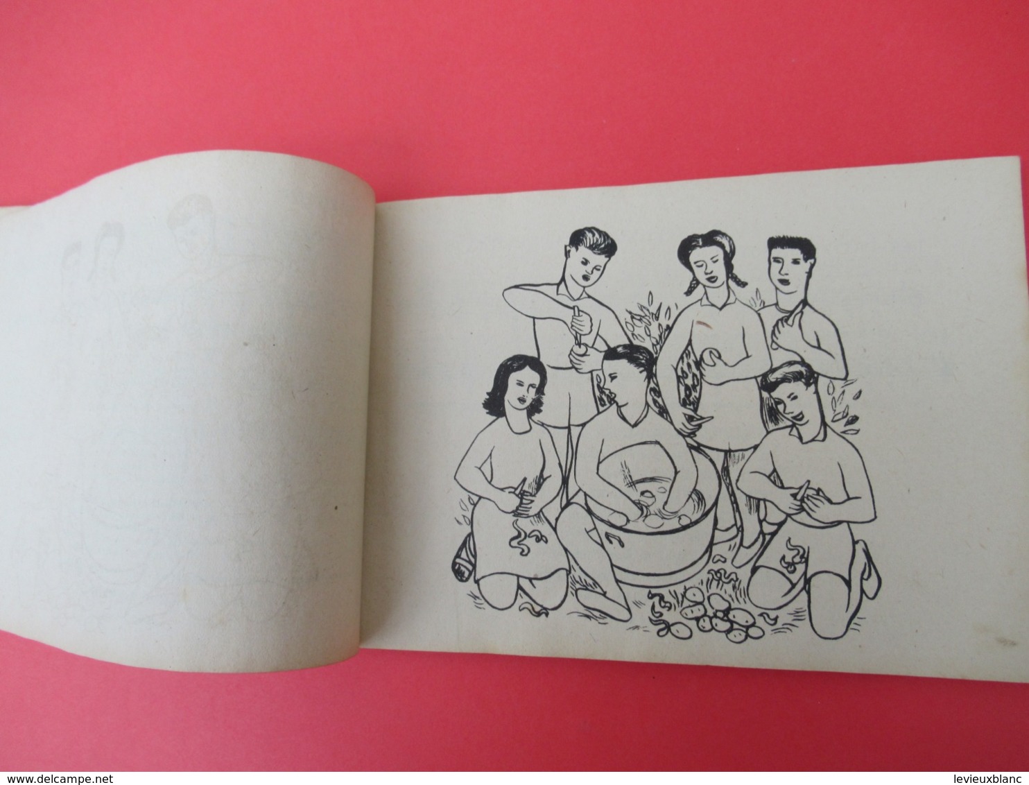 Livre de Chants / Ensemble / un chansonnier pour les colonies de vacancesWilliam /Ed du Scarabée//1946          PART274