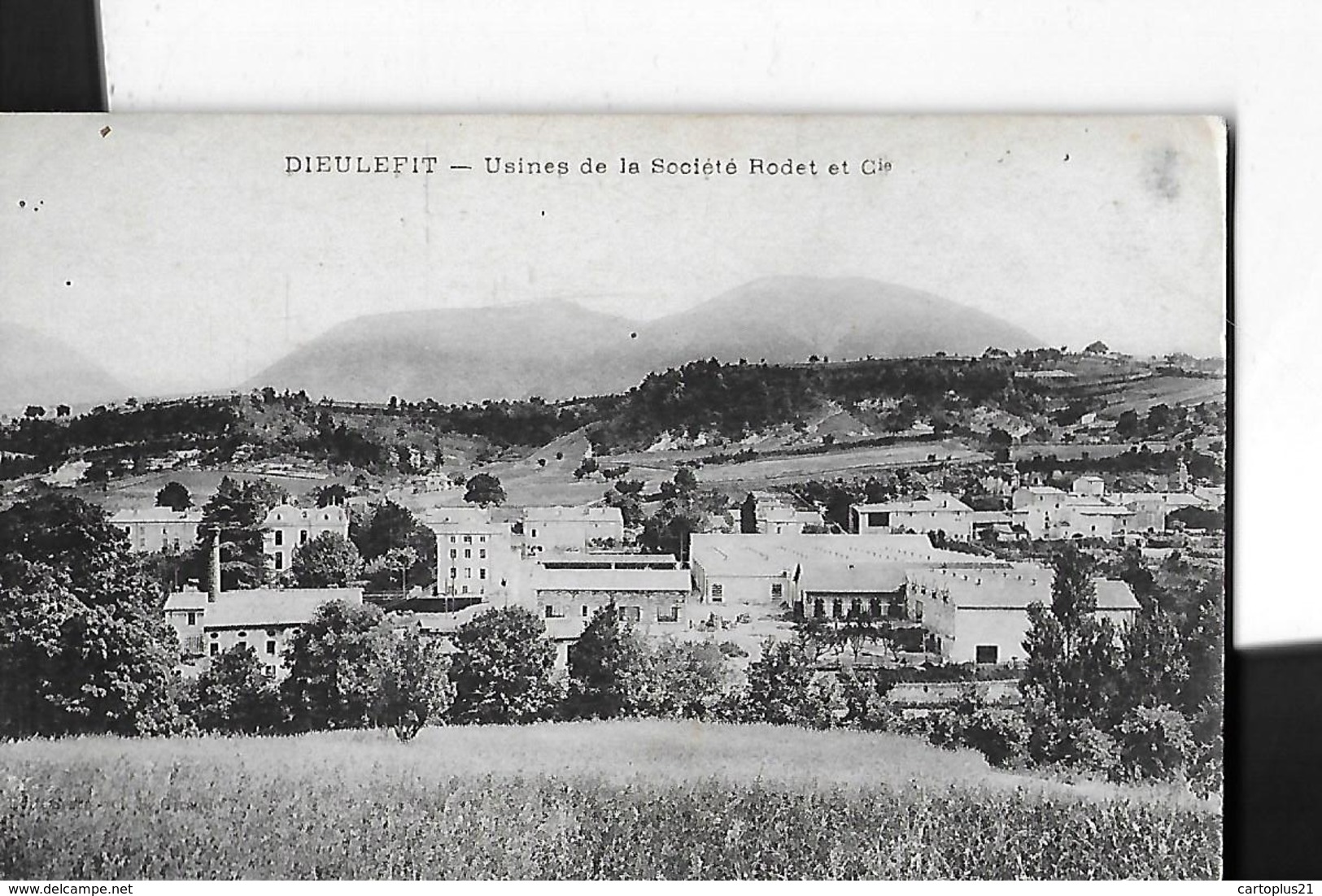 DIEULEFIT  USINES DE LA SOCIETE RODET ET CIE      DEPT 26 - Dieulefit