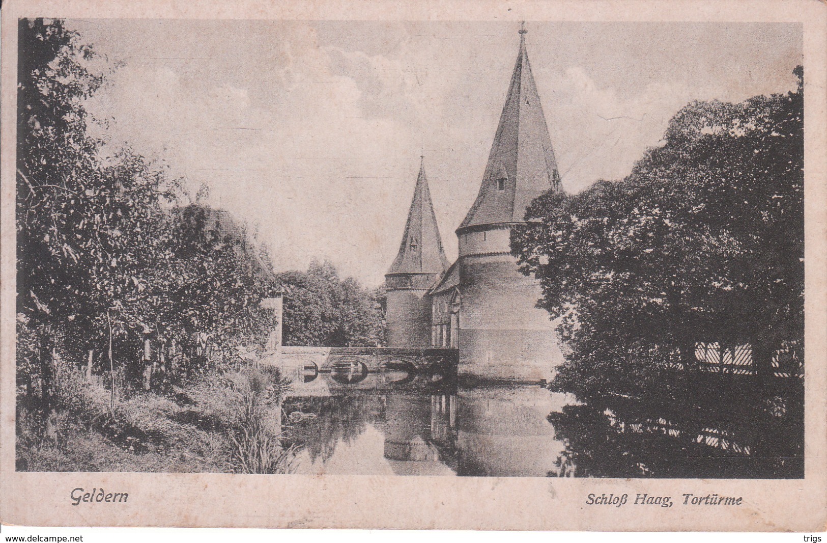 Geldern - Schloß Haag, Tortürme - Geldern