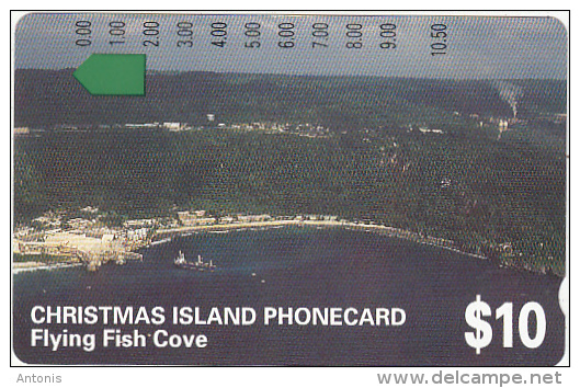 CHRISTMAS ISL. - Fkying Fish Cove, Tirage 22500, Mint - Islas Christmas