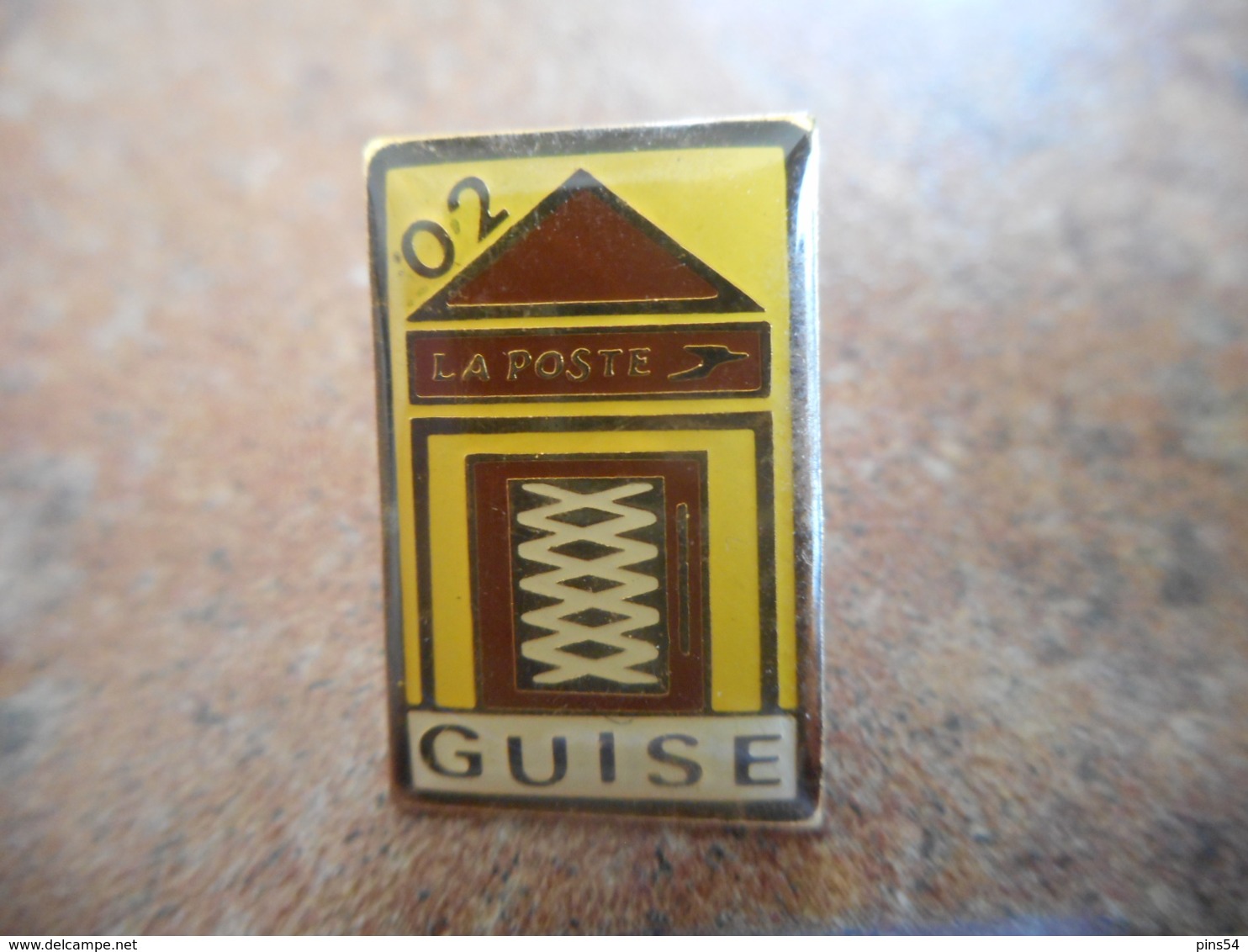 A040 -- Pin's Poste 02 Guise -- Exclusif Sur Delcampe - Postes