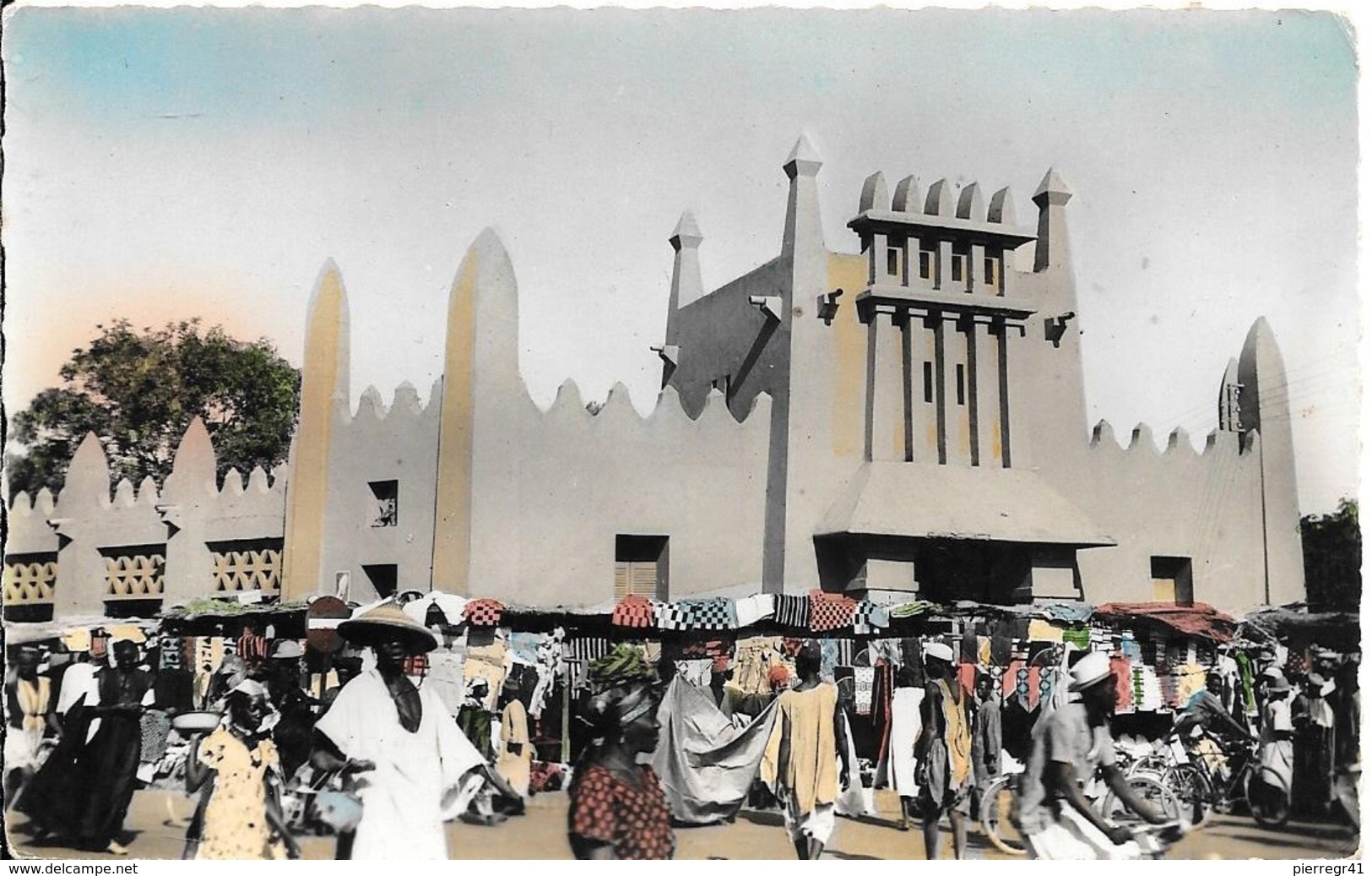 CPA-1950-MALI-BAMAKO-Le MARCHE-Edit Carnaud-TBE- - Mali