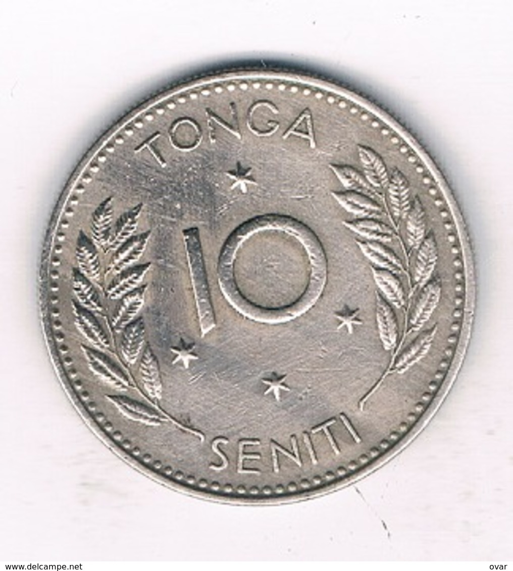 10 SENITI 1967 (mintage 300000ex) TONGA /6014/ - Tonga
