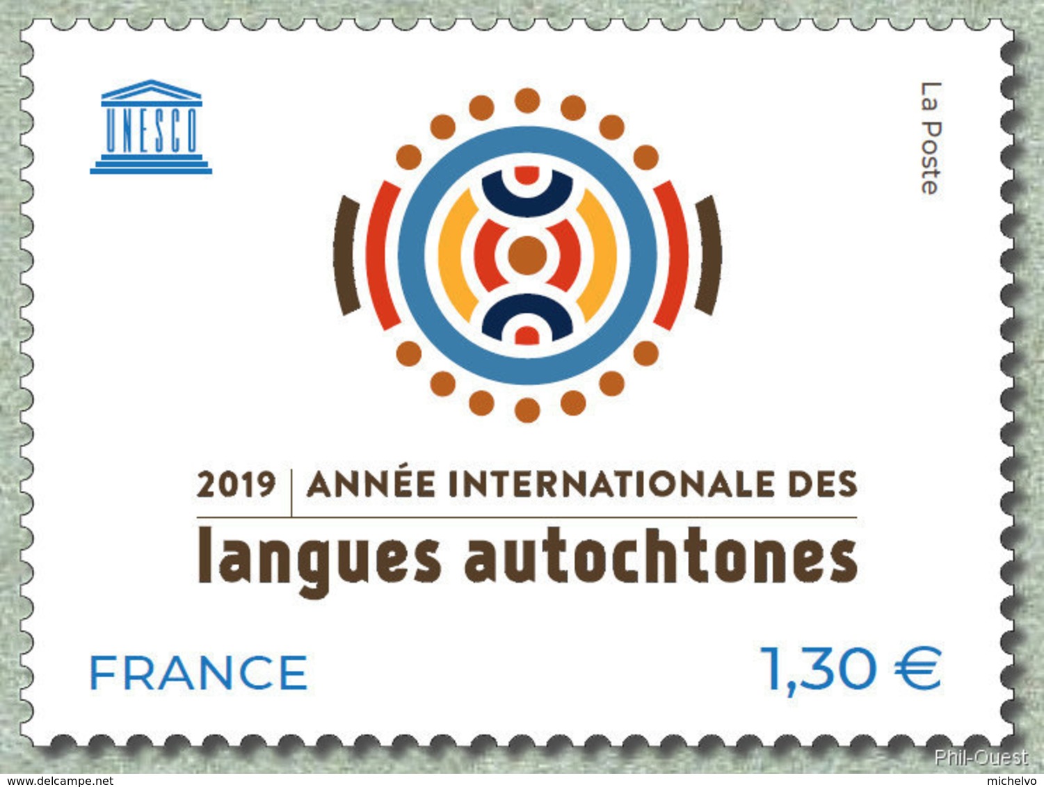 France 2019 - Année Internationale Des Langues Autochtones ** (UNESCO) - Ungebraucht