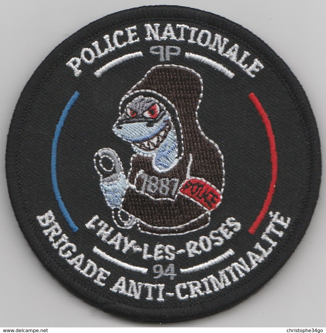 Écusson Police BAC L'Hay Les Roses (94) - Police & Gendarmerie