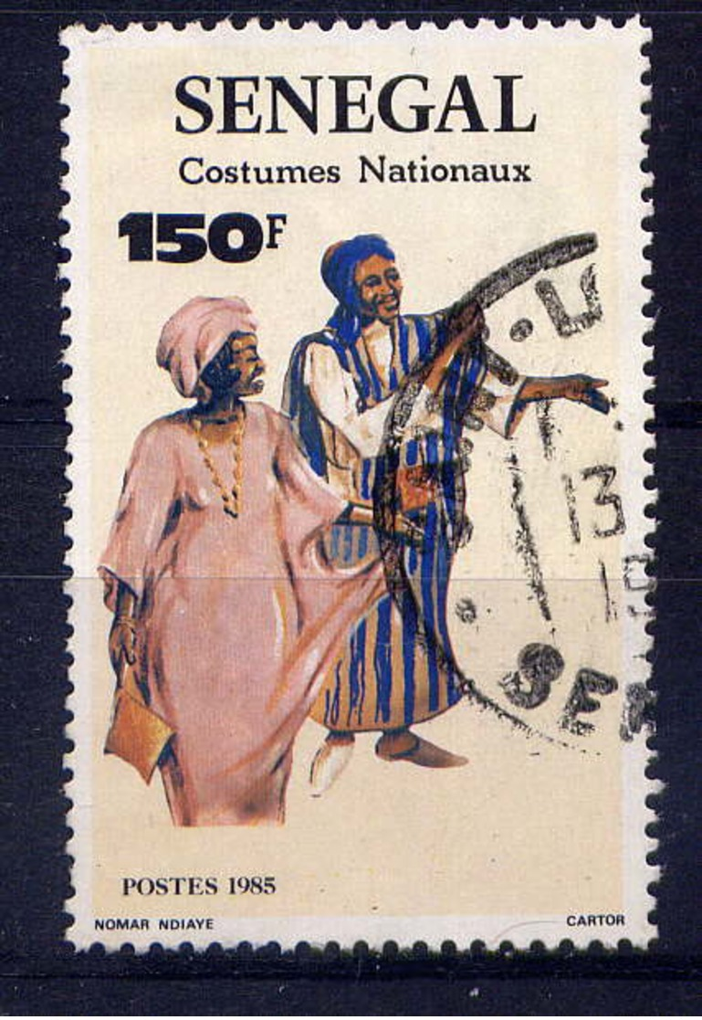 SENEGAL - 655° - COSTUME TRADITIONNELS - Sénégal (1960-...)