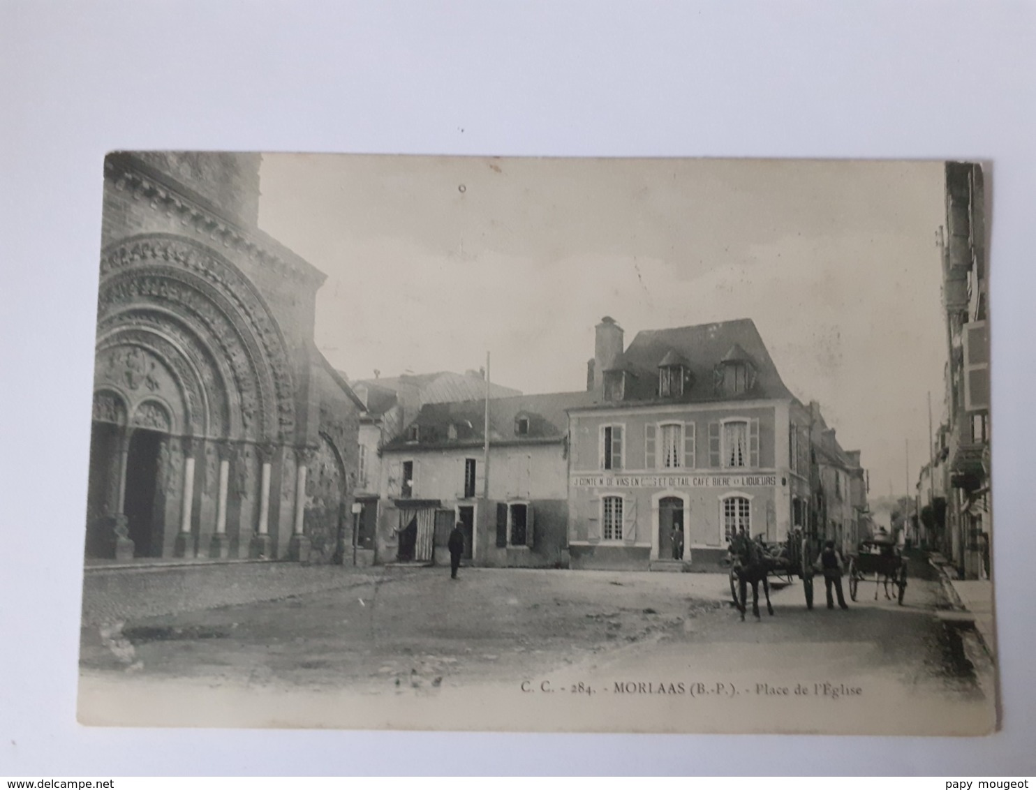 Morlaas - Place De L'Eglise 1906 - Morlaas