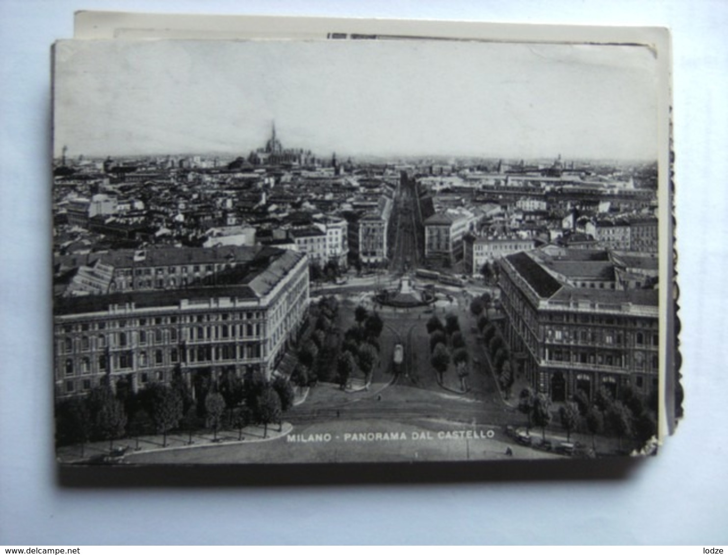 Italië Italy Italien Milano Panorama Dal Castello - Milano (Milan)