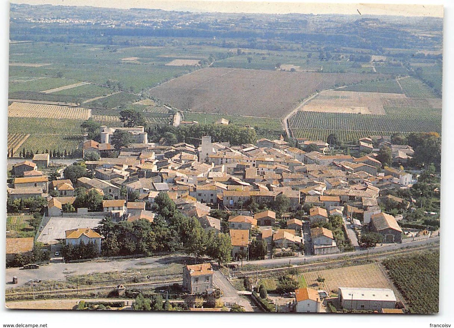 Lezignan La Cebe. Vue Aerienne  Edit SMD Cim - Autres & Non Classés