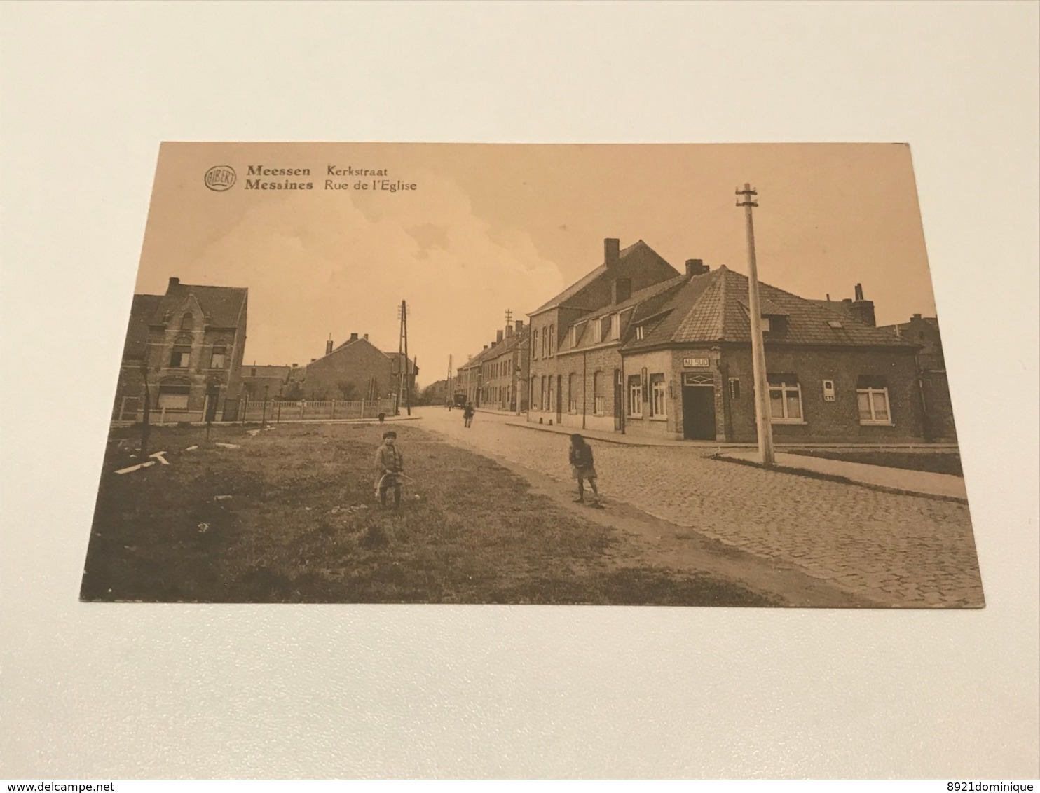 Mesen -Meessen -  Mesen - Kerkstraat - Messines - Rue De L'Eglise - Uitg. De Nys-Van Lede - Mesen