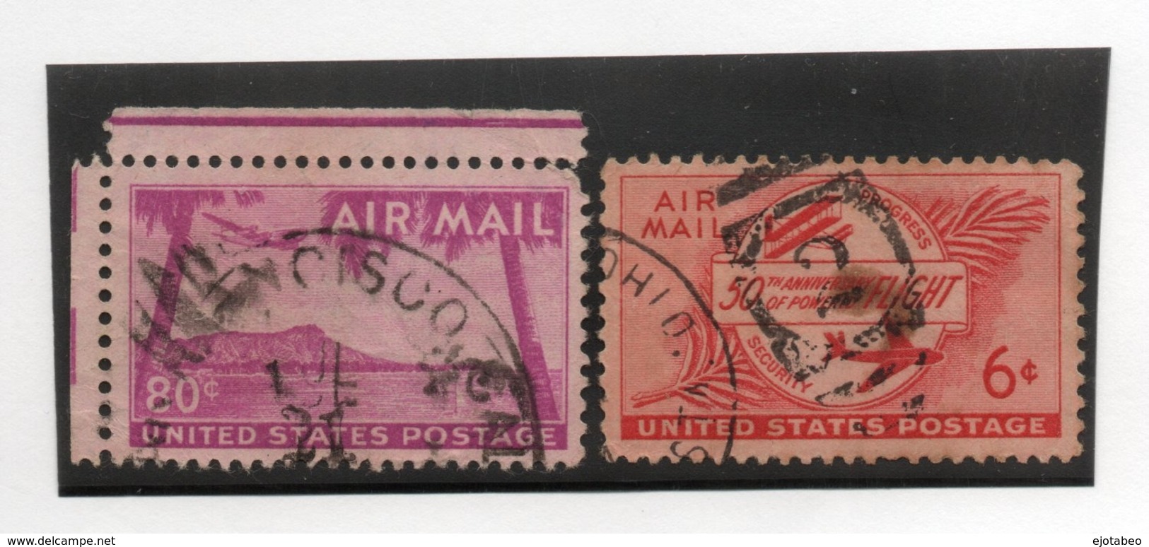 69 EEUU	A45 EH Ss,A46 Ss Usados	Yvert Cotz.  € 2,20 - 2a. 1941-1960 Usados