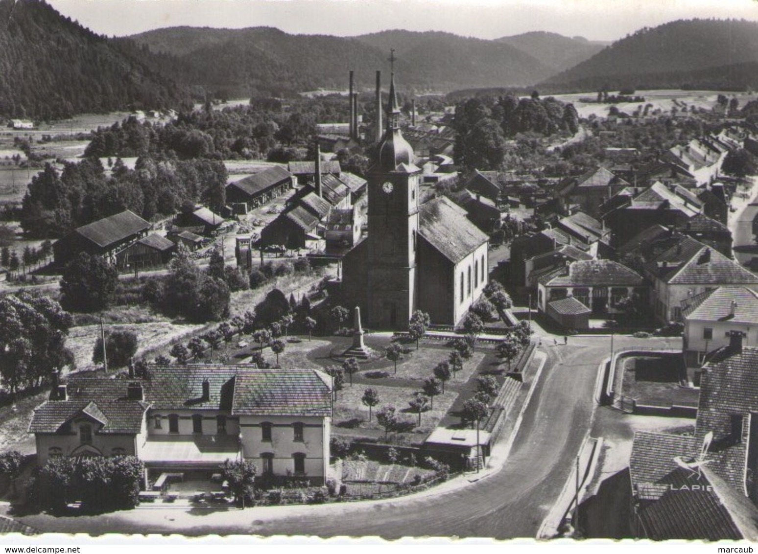 CPSM Grand Format 88 Vosges - CELLES Sur Plaine - L'église - Other & Unclassified