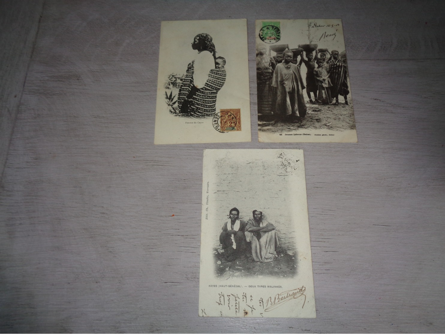 Beau lot de 50 cartes postales d' Afrique Africa Afrika   Dakar  Sénégal  Saint Louis