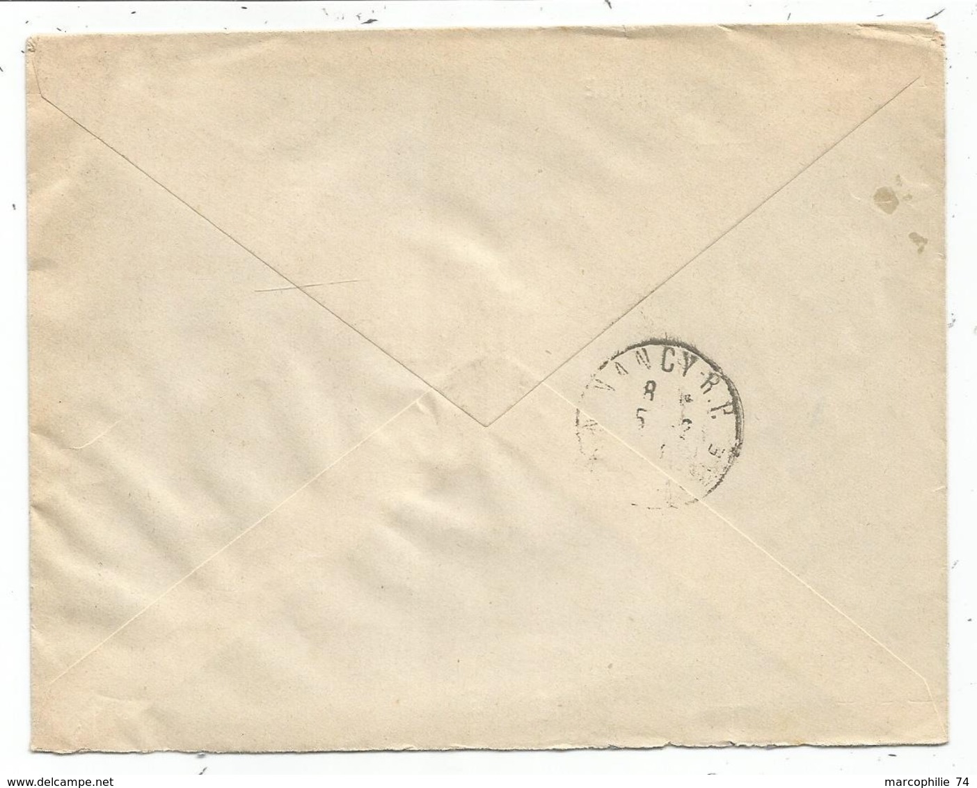 N°598 SEUL LETTRE REC EPINAL 14.2.1944 AU TARIF PEU COMMUN - 1921-1960: Modern Tijdperk