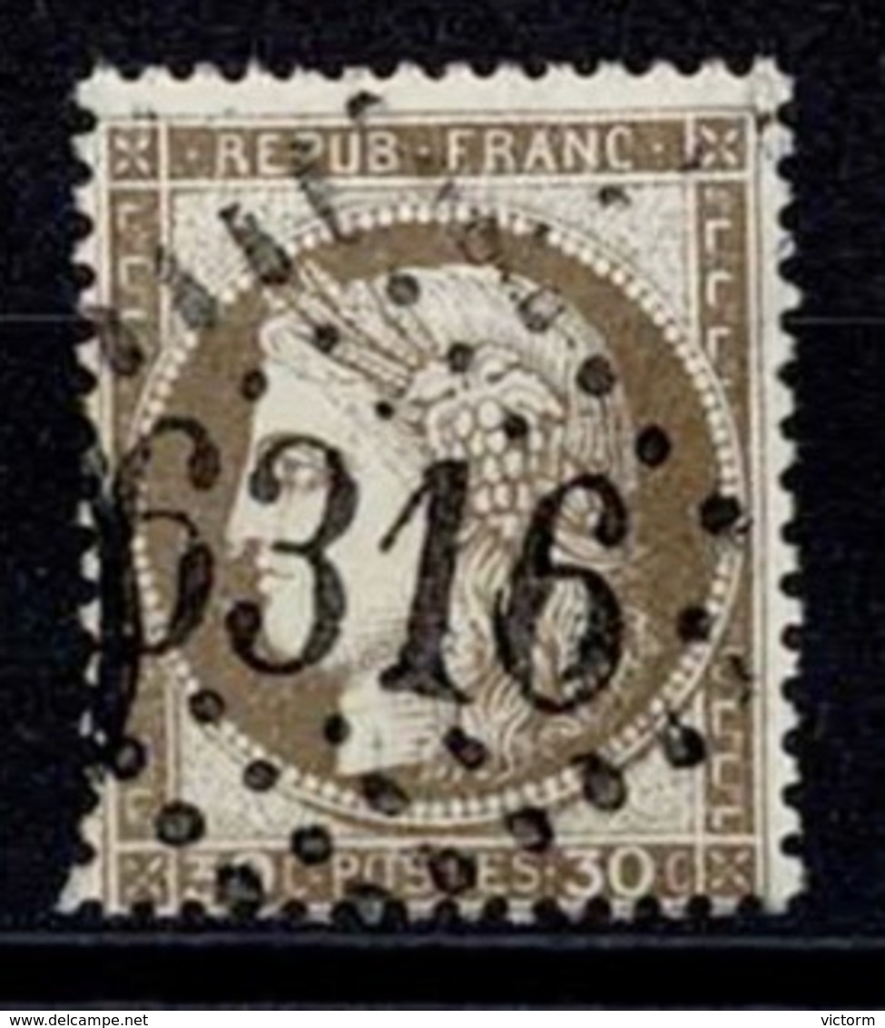 France Cérès 1872 - YT N°56 - Oblitéré - 1871-1875 Cérès