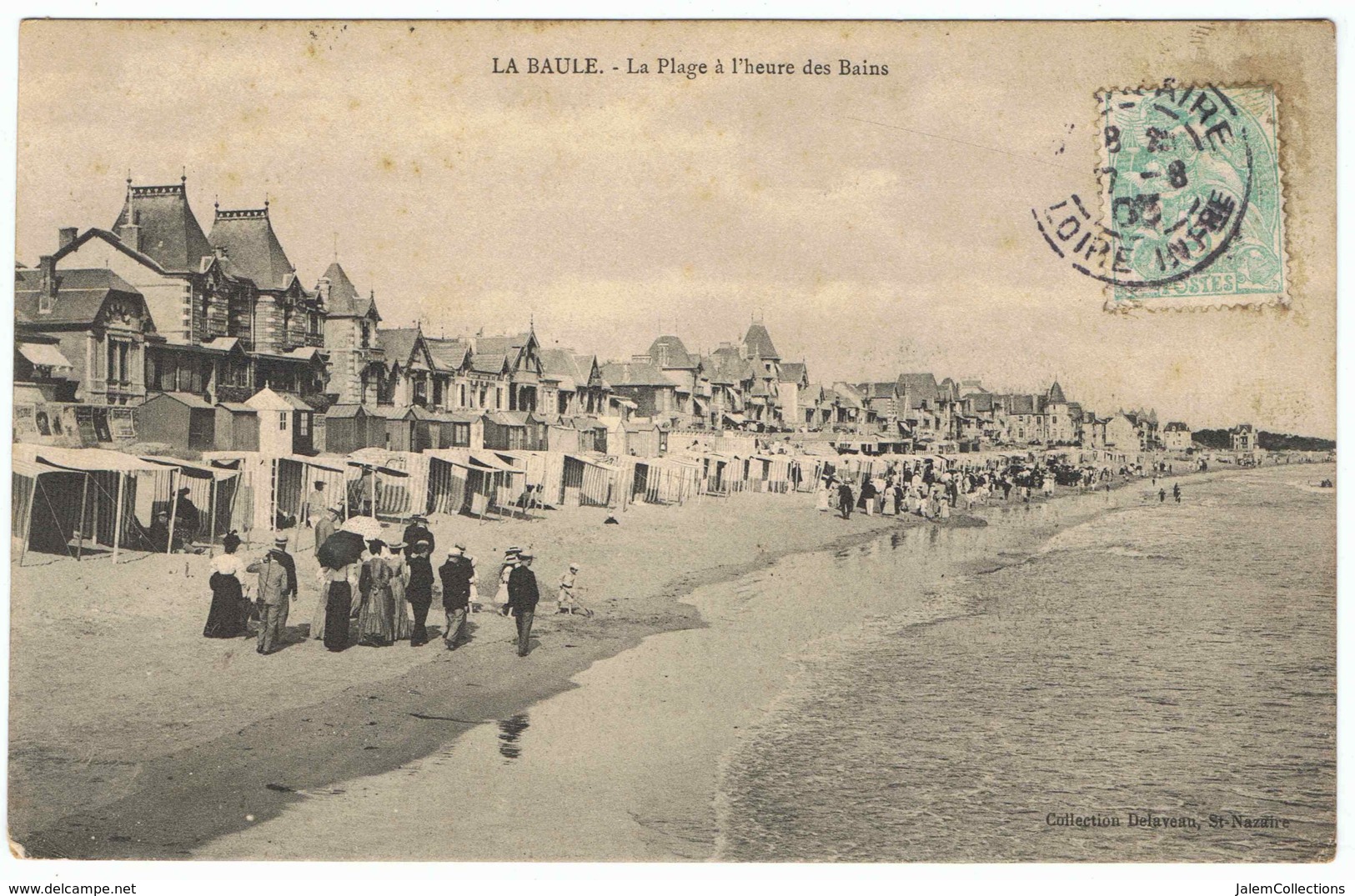 LA BAULE La Plage à L'heure Des Bains - La Baule-Escoublac