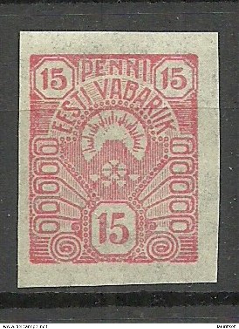 ESTONIA Estonie 1919 Michel 9 MNH - Estland