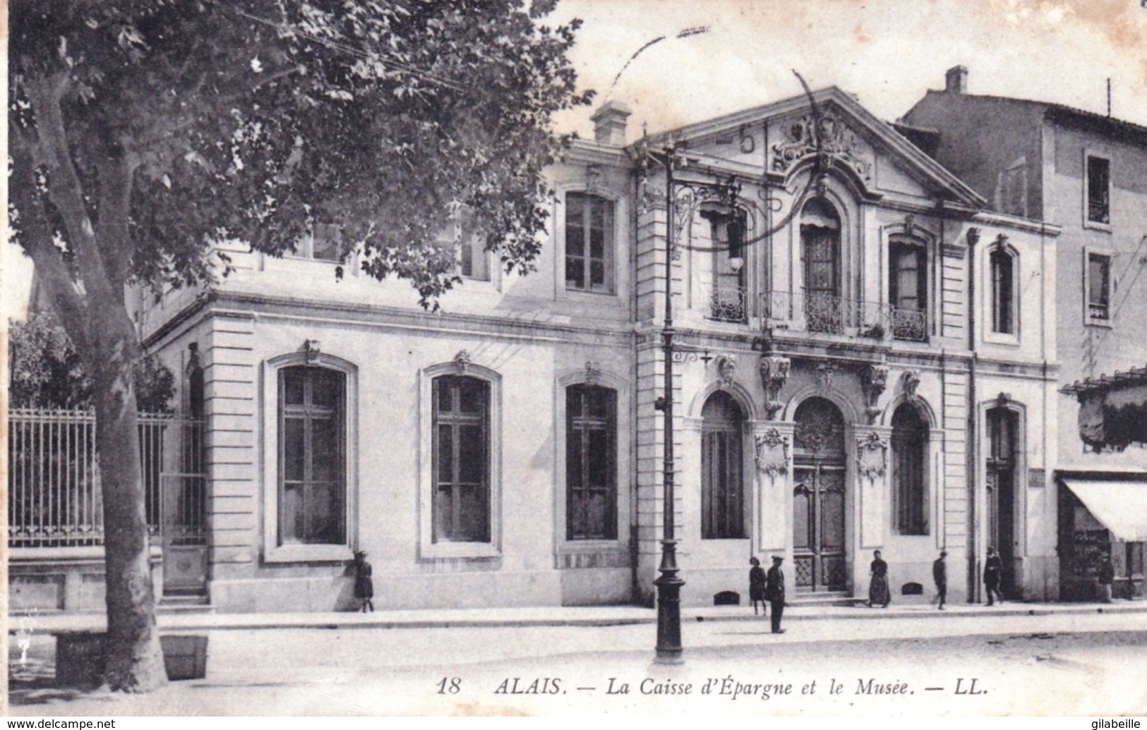 30 - Gard - ALAIS - ALES - La Caisse D Epargne Et Le Musee - Alès