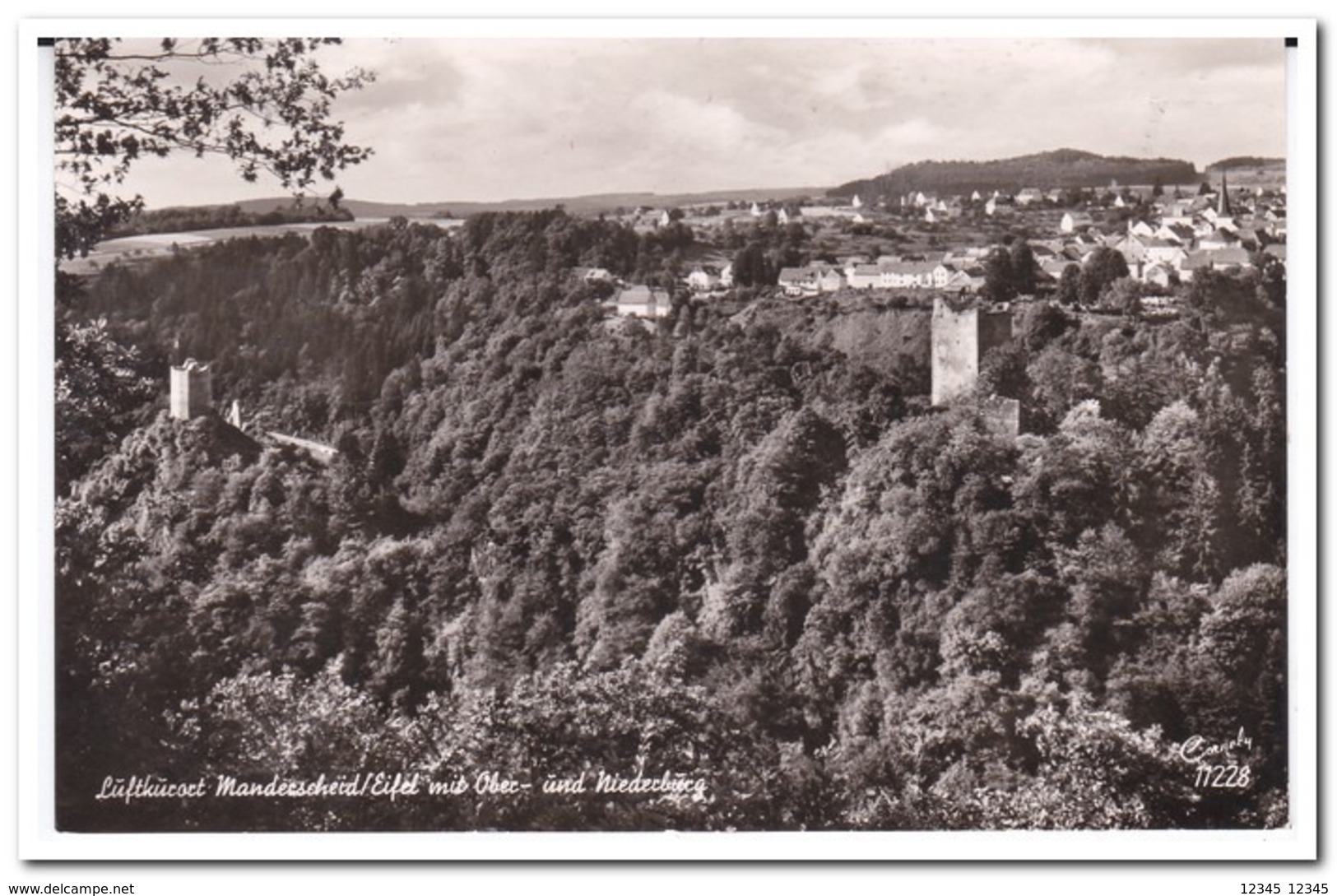 Luftkurort Manderscheid/Eifel Mit Ober- Und Niederburg - Manderscheid