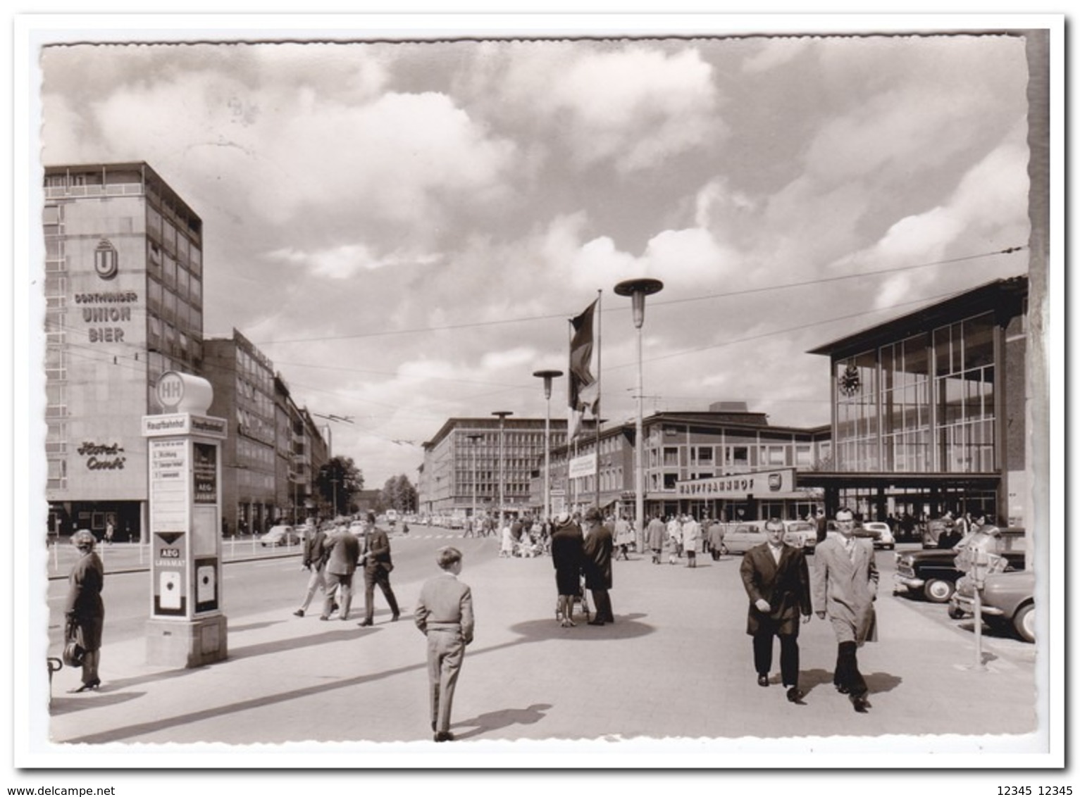 Münster, Berliner Platz, Bahnhofstrasse - Muenster