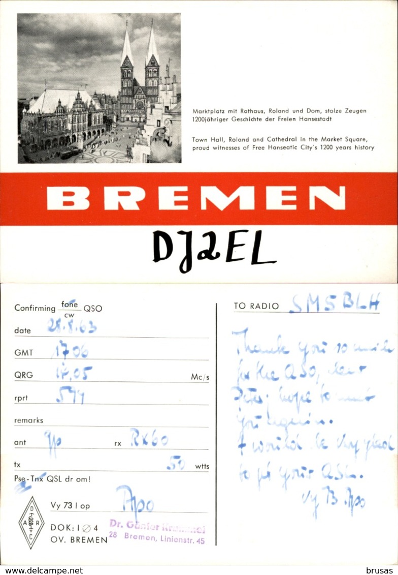 Germany - 10 QSL Cards, Radio Amateur