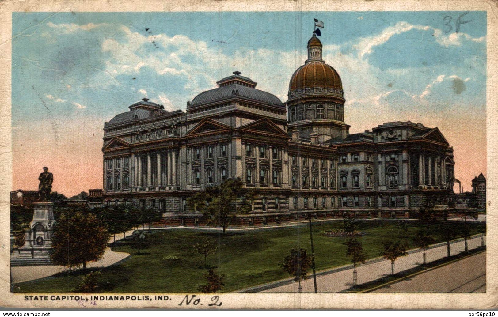 ETATS-UNIS  STATE CAPITOL  INDIANAPOLIS - Indianapolis