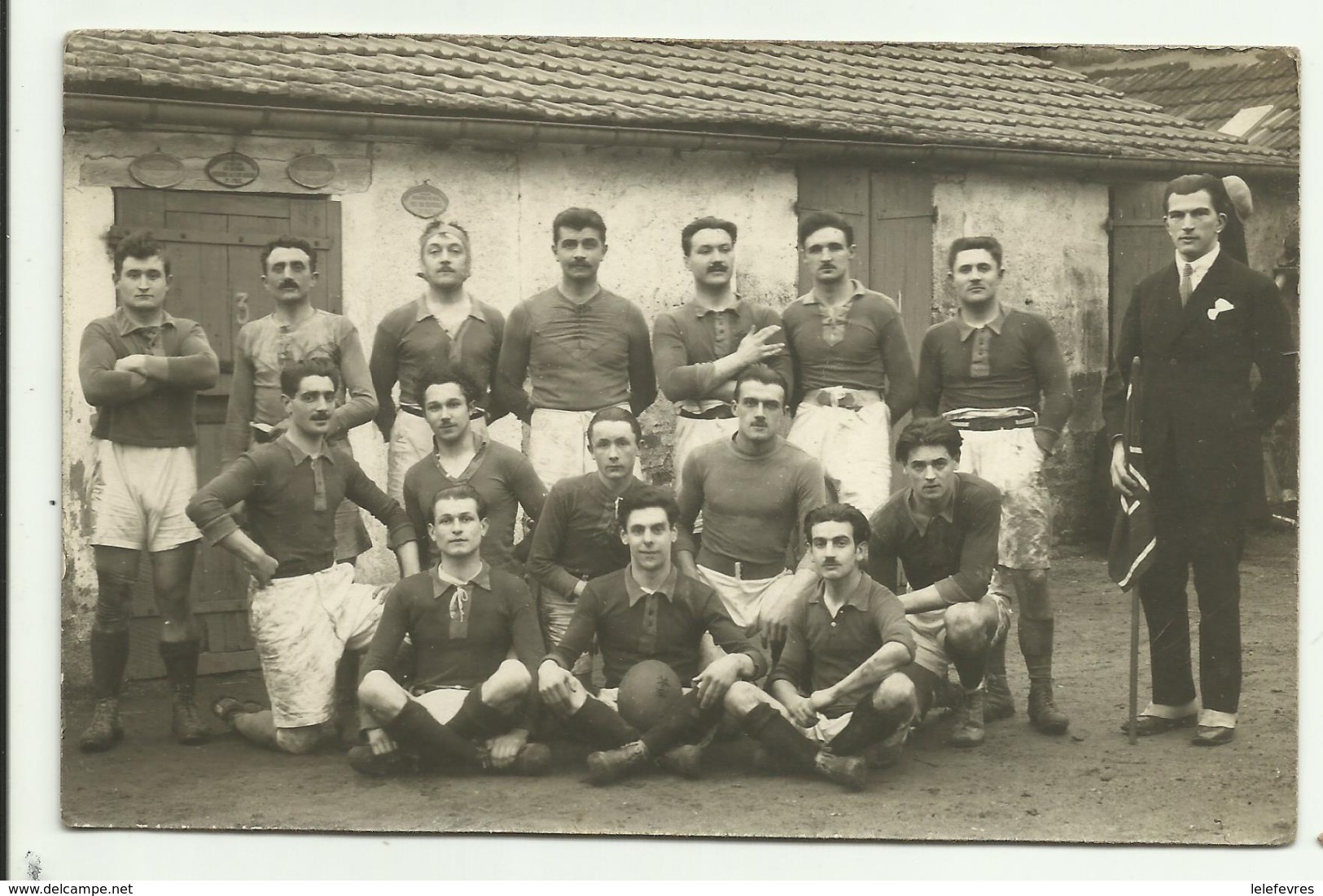 Cpa  MOULINS , équipe De Rugby - ( Carte Photo ) 04 - Moulins