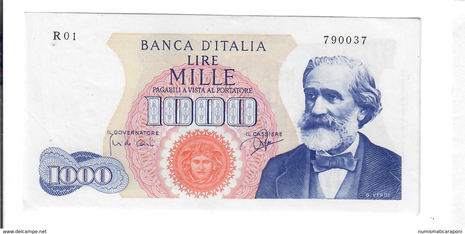 1000 LIRE VERDI I° TIPO 14 07 1962  Spl LOTTO 2798 - 1000 Lire