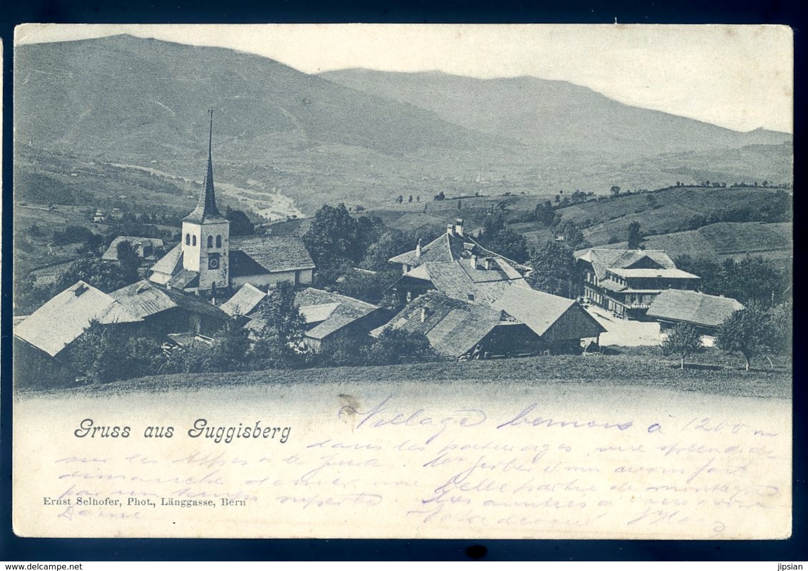 Cpa De Suisse Gruss Aus Guggisberg   LZ65 - Guggisberg