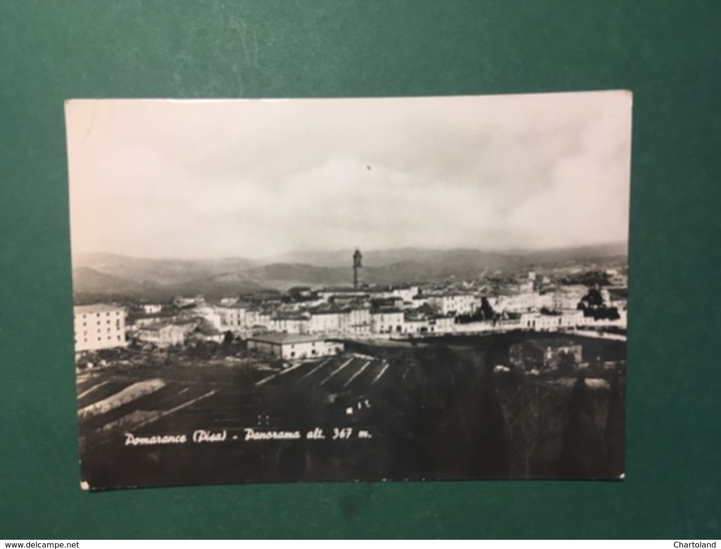 Cartolina Pomarance - Pisa - Panorama - 1953 - Pisa
