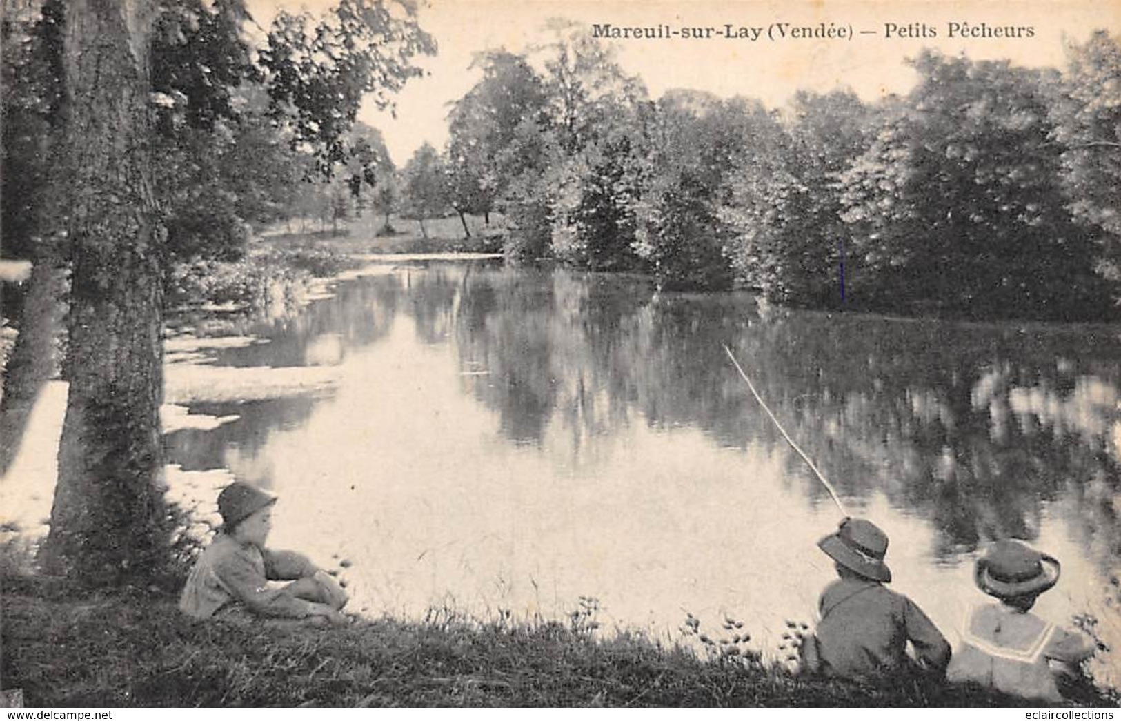 Thème.  Métier.   Pêche A La Ligne :   85   Mareuil Sur Lay       (Voir Scan) - Visvangst