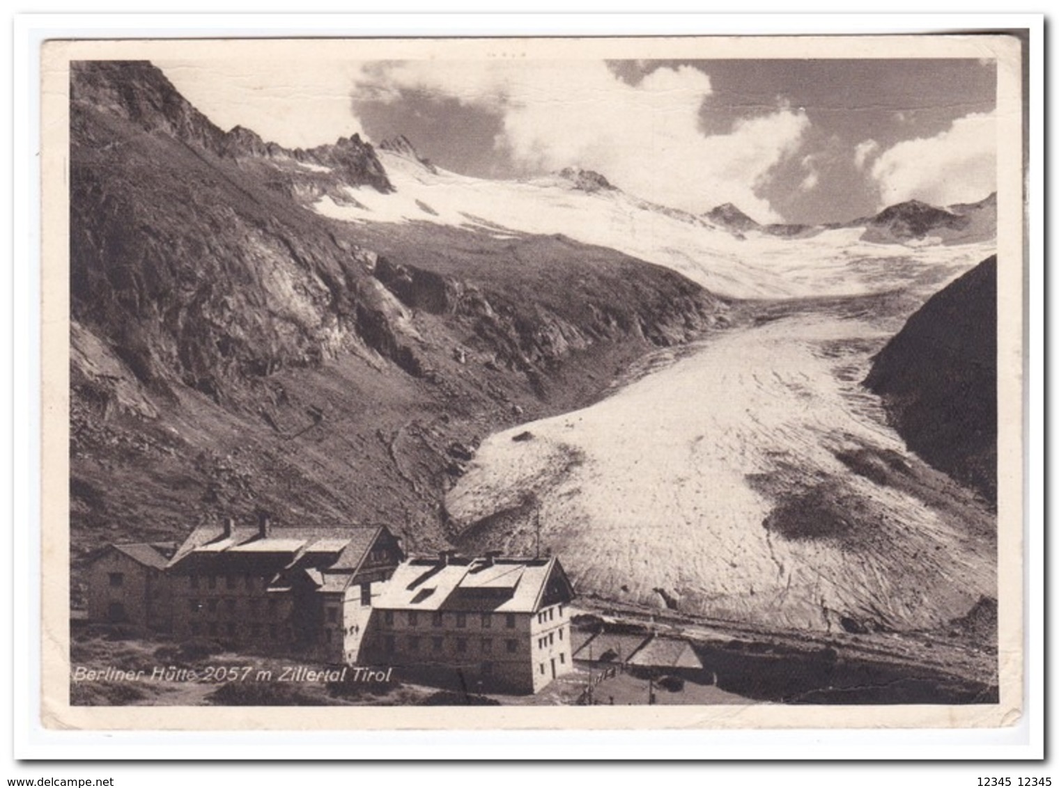 Zillertal, Berliner Hütte 2057m ( See Right Bottom Corner ) - Zillertal