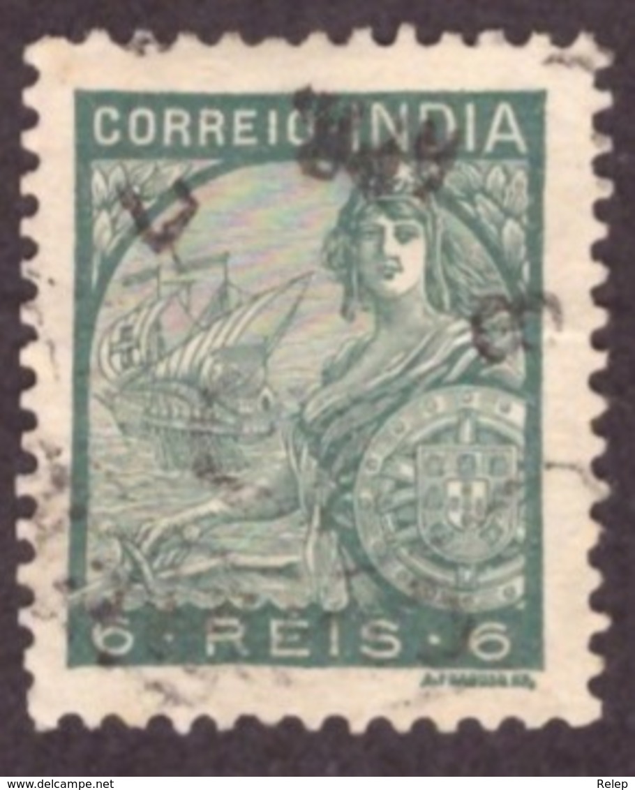 Inde - 1933 Padrões 6rs  / 1933 Portugal And Sao Gabriel 6rs - Inde Portugaise