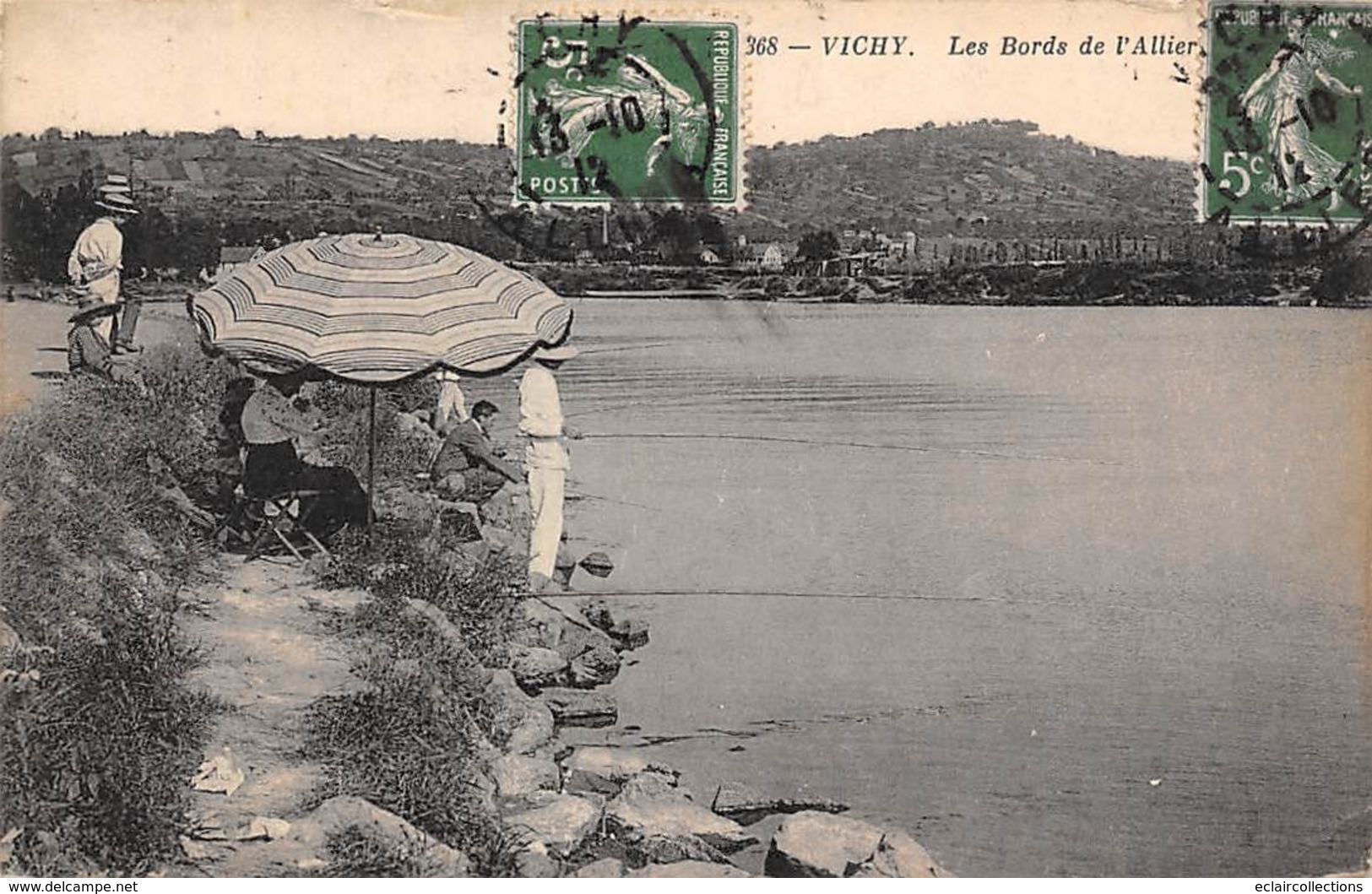 Thème.  Métier.   Pêche A La Ligne :      03     Vichy  1        (Voir Scan) - Pêche