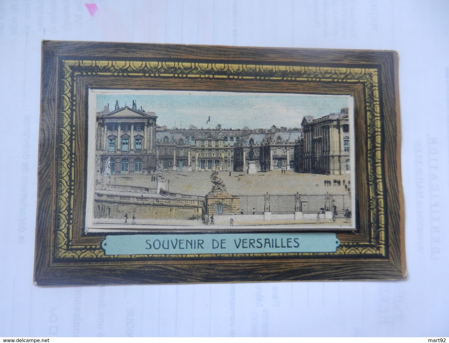 SOUVENIR DE VERSAILLES CARTE A SYSTEME - Autres & Non Classés