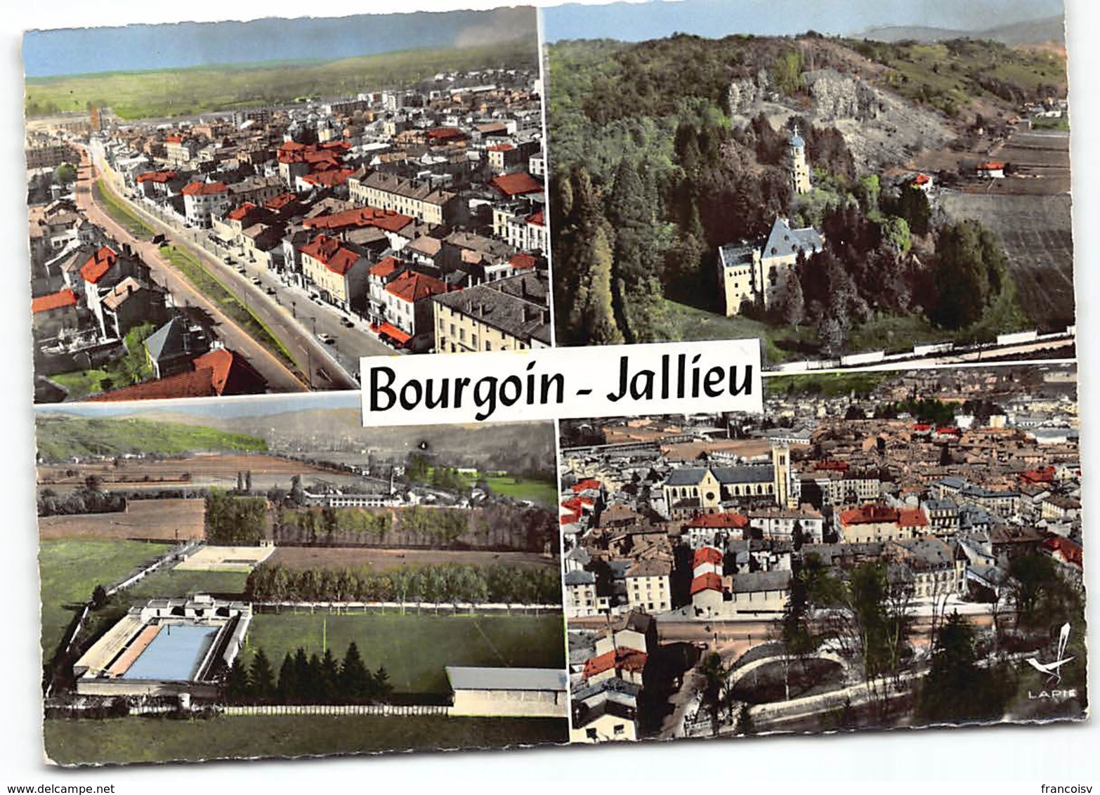 Bourgoin Jallieu Multivues Ecrite 1961 - Bourgoin