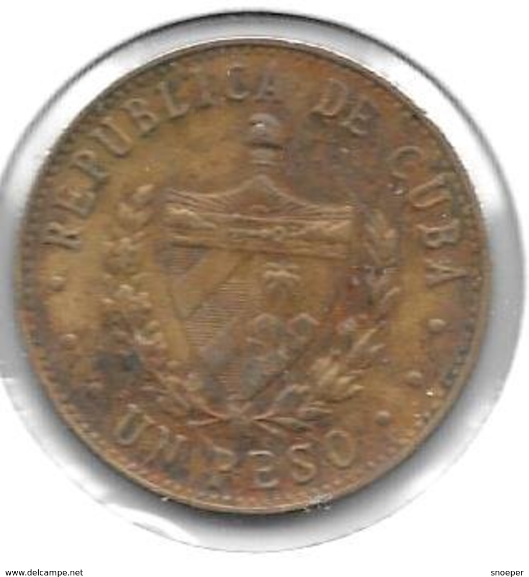 Cuba 1 Peso 1989  Km 105  XF - Kuba