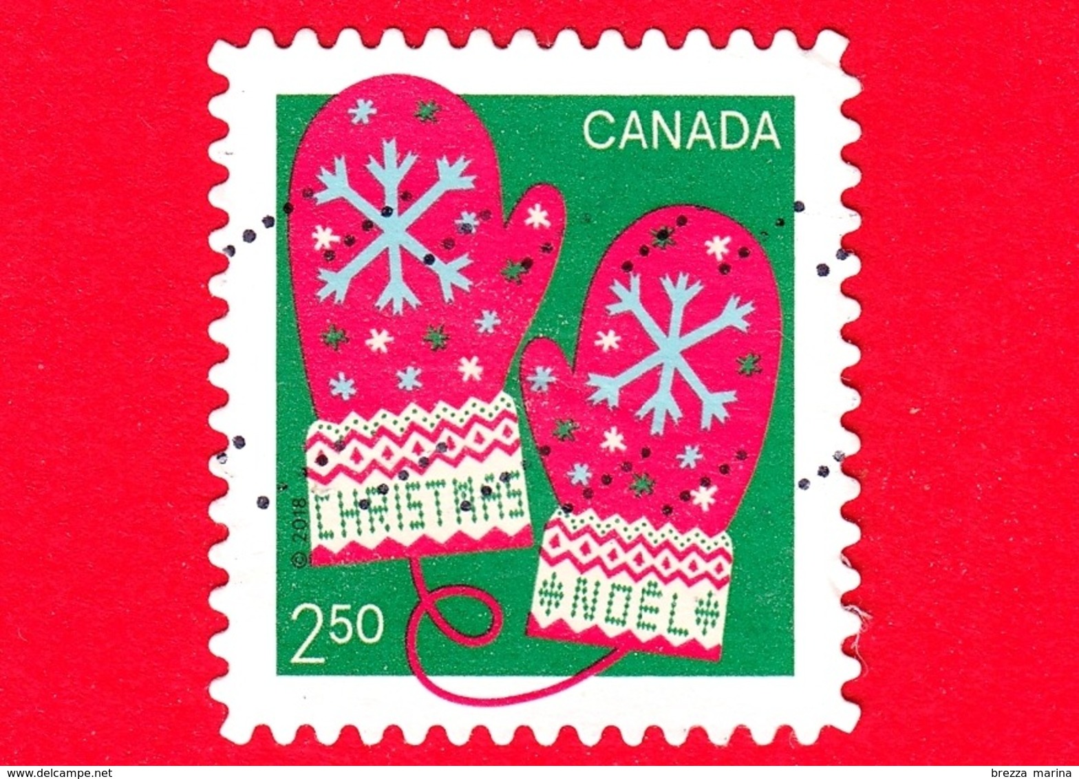 CANADA - Usato - 2018 - Natale - Guanti - Warm & Cozy, Mittens - 2.50 - Usati