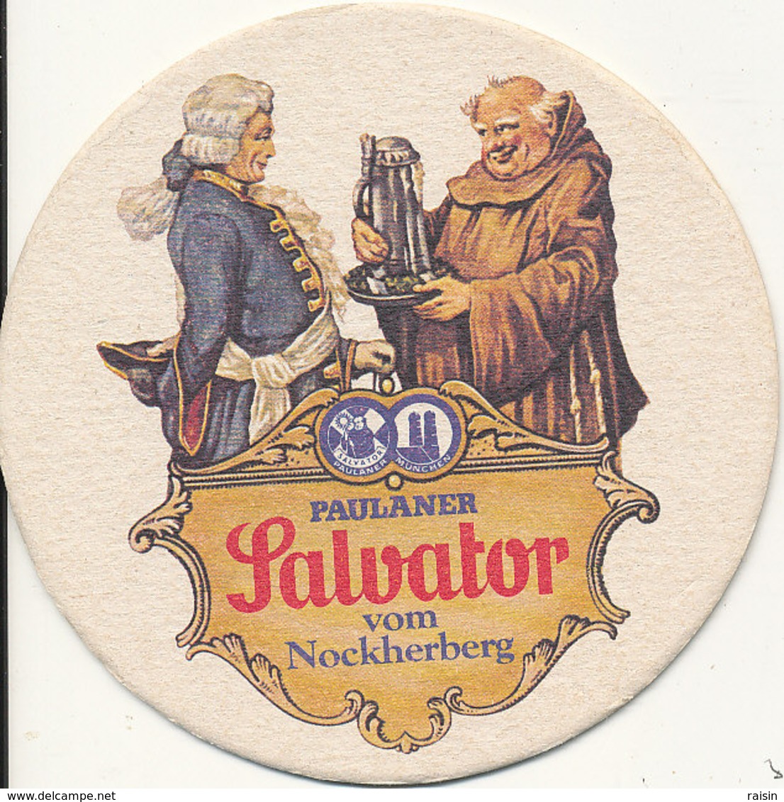 Sous-bock Paulaner Salvator Bi-face TBE - Sous-bocks