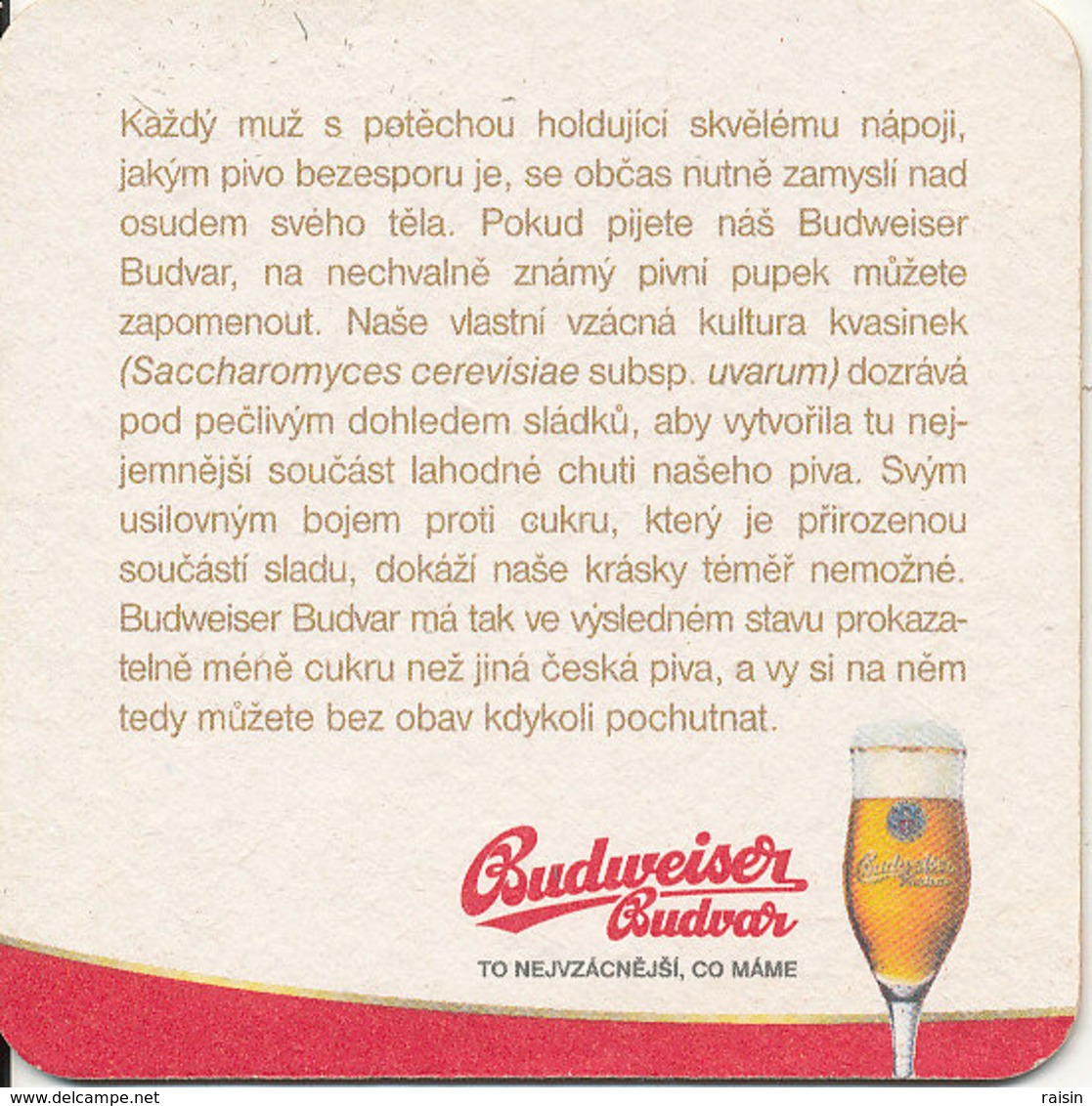 Sous-bock Budweiser Bi-face TBE - Sous-bocks