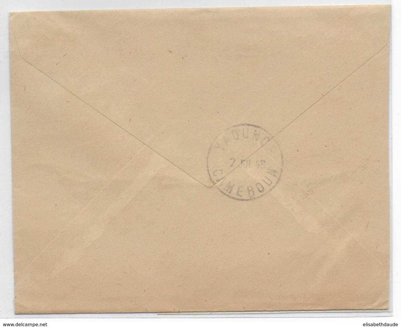 CAMEROUN - 1948 - ENVELOPPE En FRANCHISE Du SERVICE De CONDITIONNEMENT Des PRODUITS à DOUALA - Storia Postale