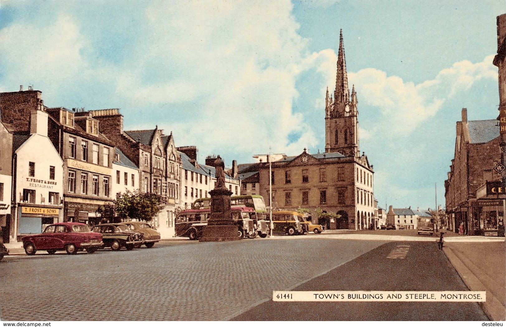 Town's Buidlings And Steeple - Montrose - Angus