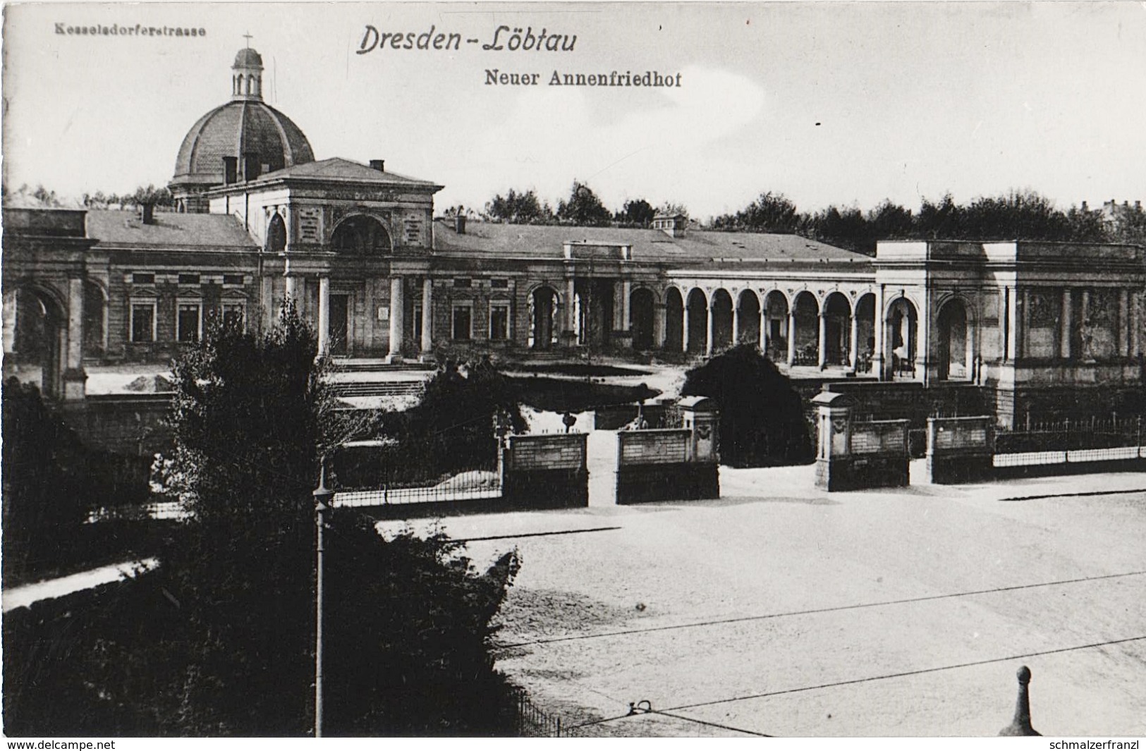 Repro Foto Dresden Löbtau Neuer Annenfriedhof Kesselsdorfer Straße Rudolf Renner Straße Malterstraße Wernerstraße Cotta - Sonstige & Ohne Zuordnung