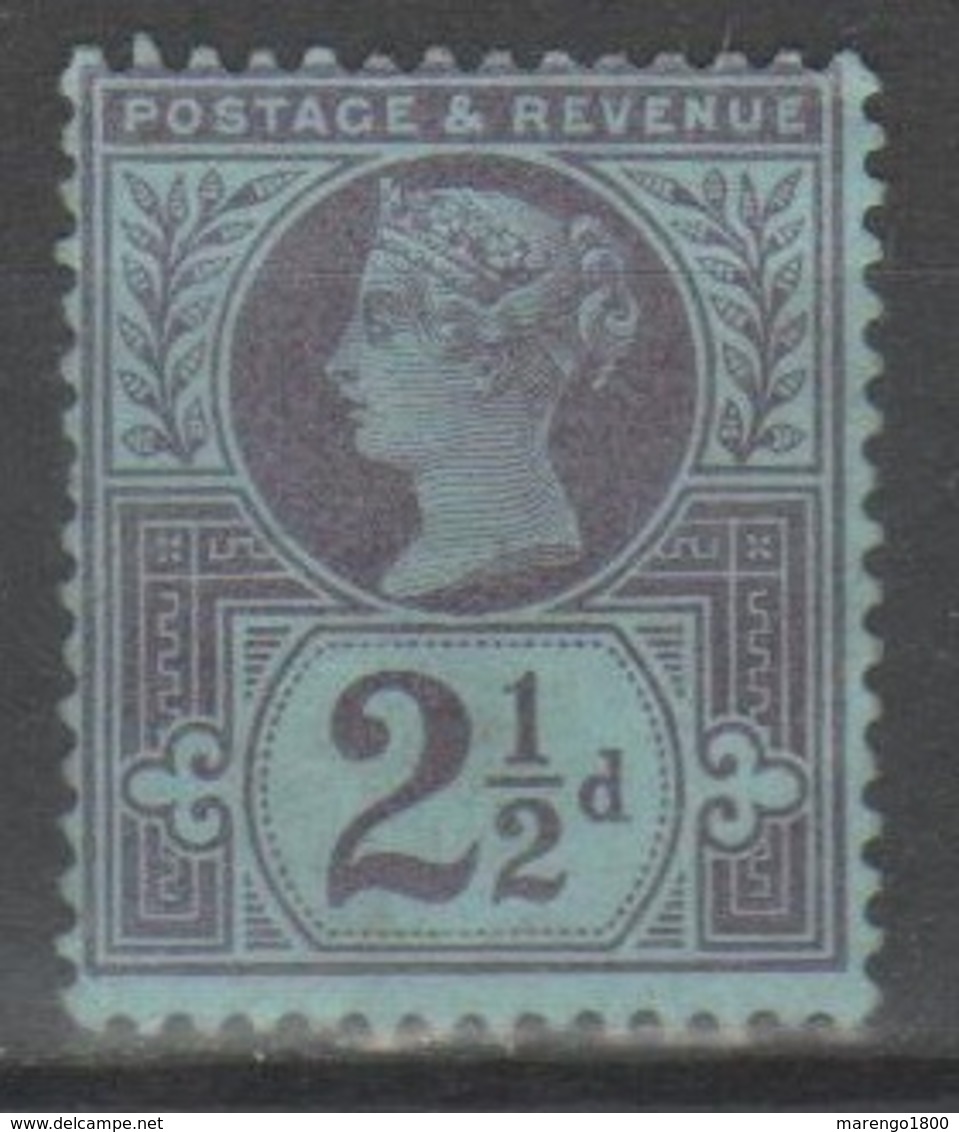 Gran Bretagna 1887 - 2 1/2 P. ( * ) - Nuovi