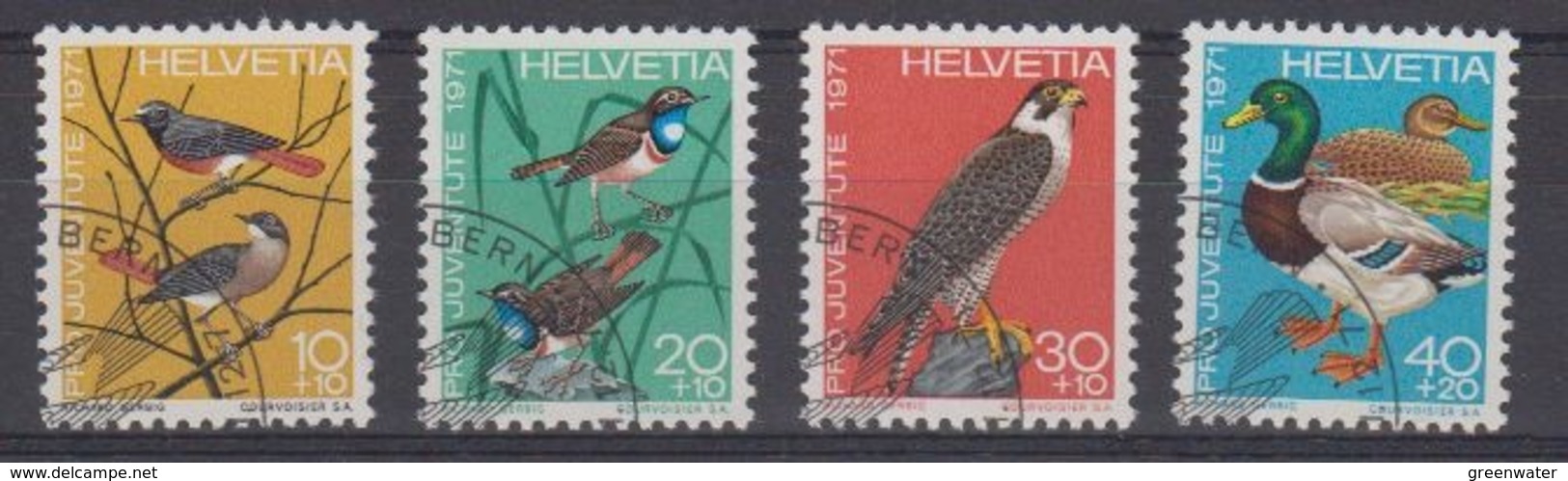 Switzerland 1971 Pro Juventute 4v Used 1st Day (44713) - Gebruikt